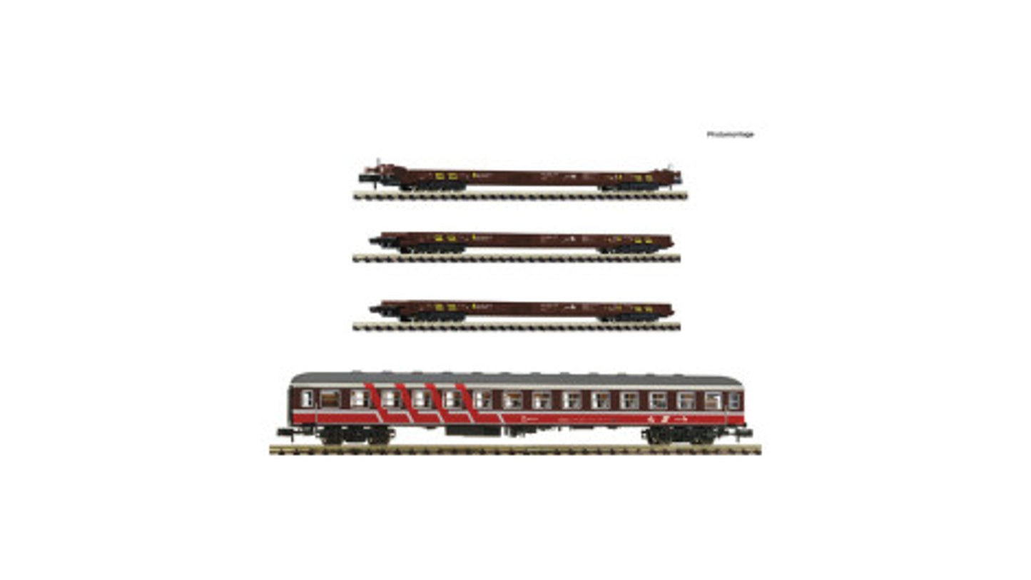 Fleischmann 881914 4 piece set Rollende Landstrasse, OBB