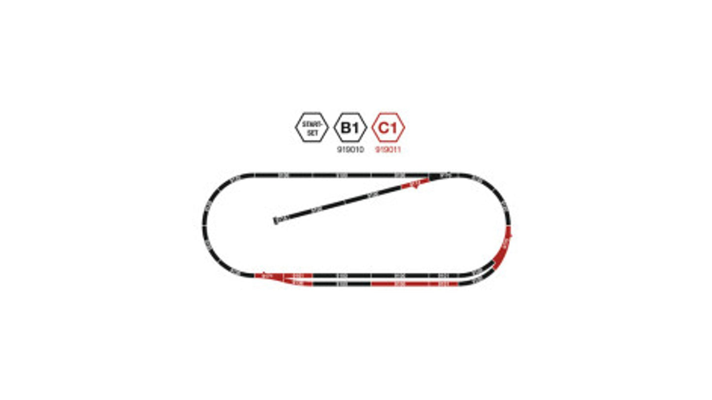 Fleischmann 919011 Track Set C1