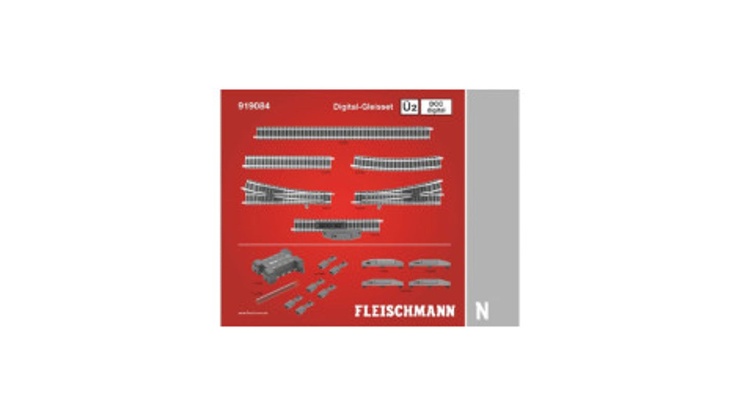 Fleischmann 919084 DCC Digital Track Set U2
