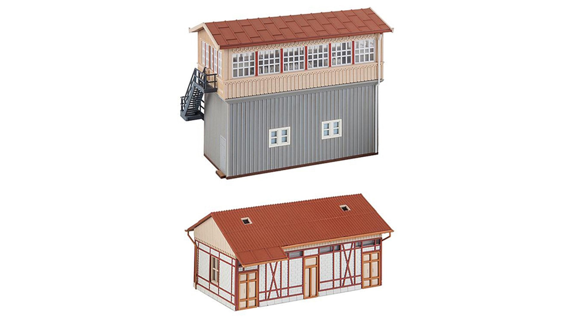 Faller 120113 Calw Sud Signal tower with goods shed