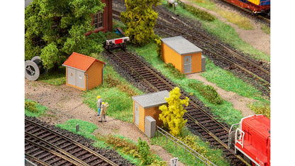 Faller 120266 3 Substations Brick Construction