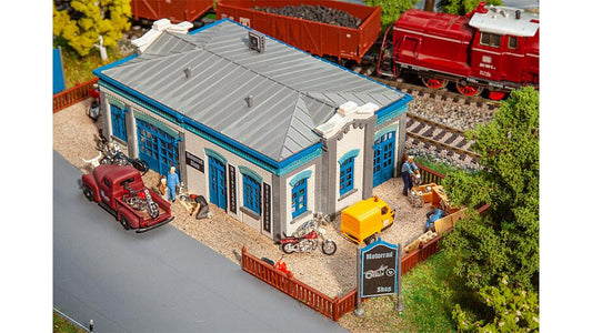 Faller 130140 Motercycle shop