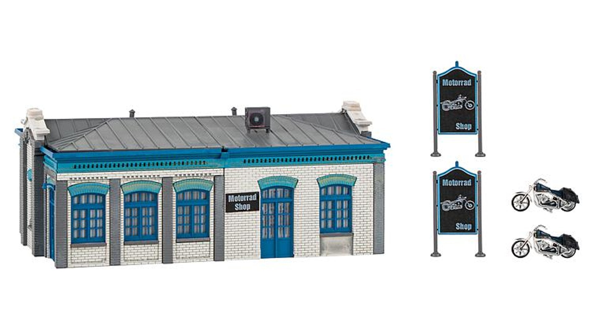Faller 130140 Motercycle shop
