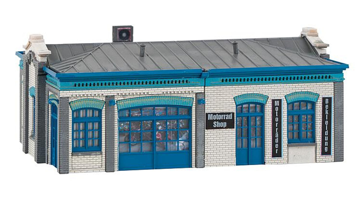 Faller 130140 Motercycle shop