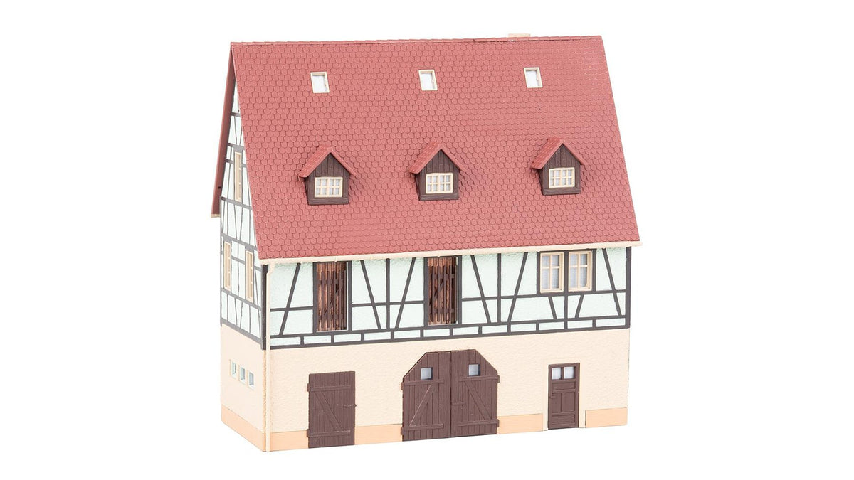 Faller 130147 Half timbered house with farm building