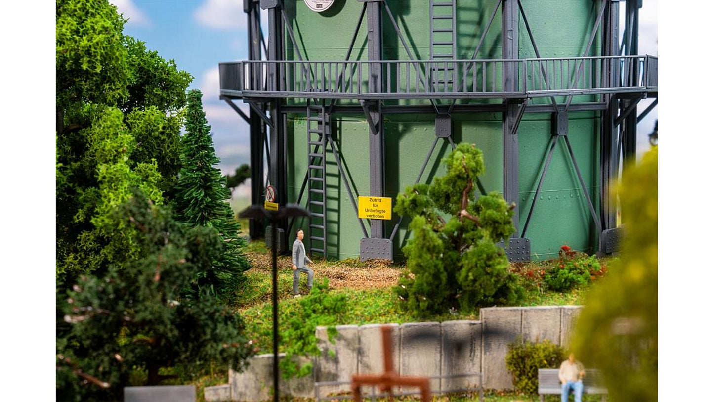 Faller 130157 Gasometer with pipework