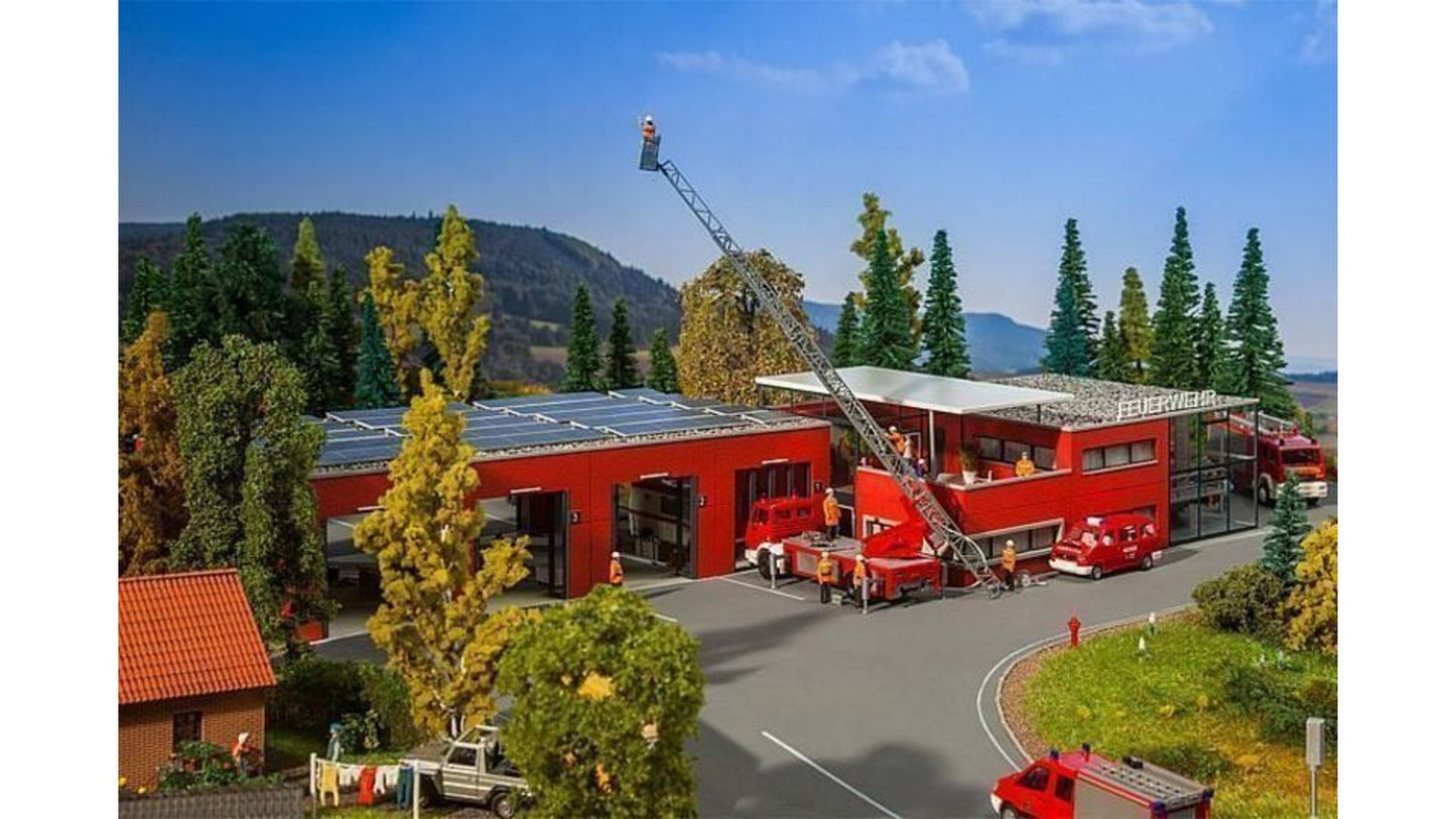 Faller 130160 Modern Fire Station HO Gauge