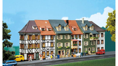 Faller 130430 6 relief houses