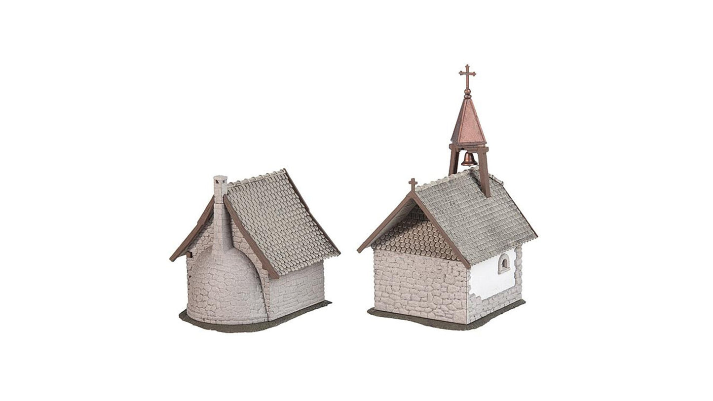 Faller 130571 Farm Chapel and Bakehouse
