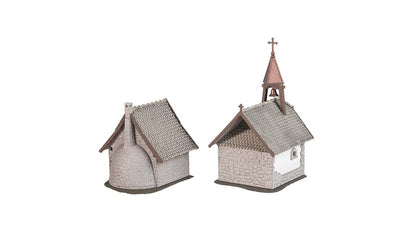 Faller 130571 Farm Chapel and Bakehouse
