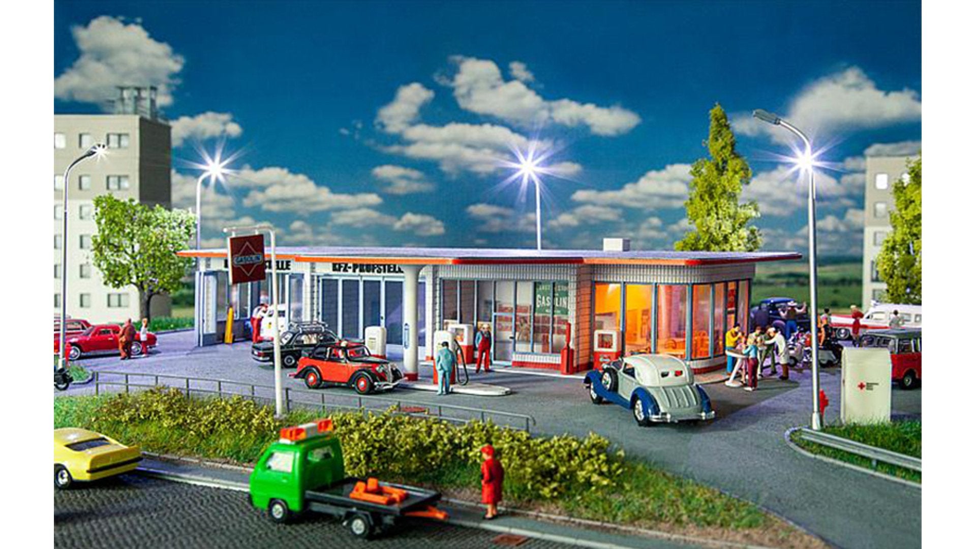 Faller 130591 Brandshof Filling station