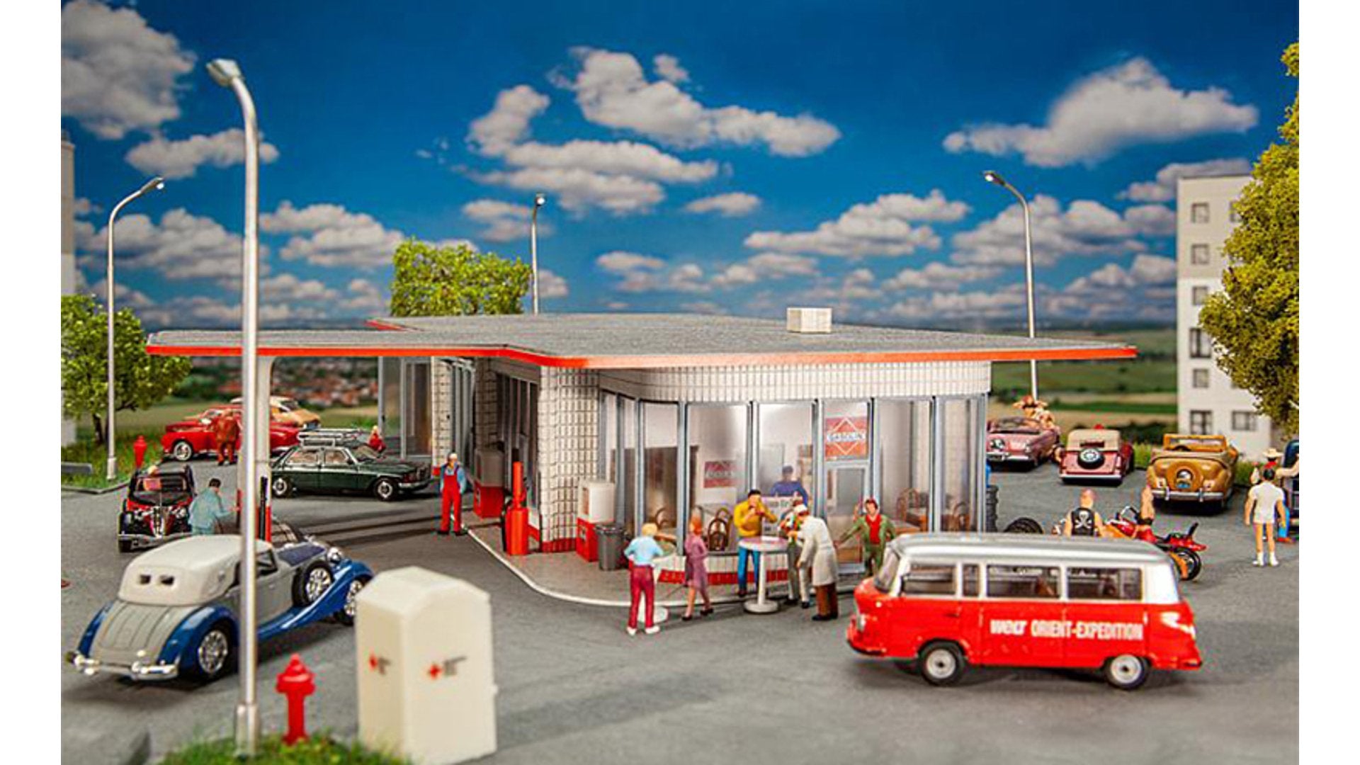 Faller 130591 Brandshof Filling station