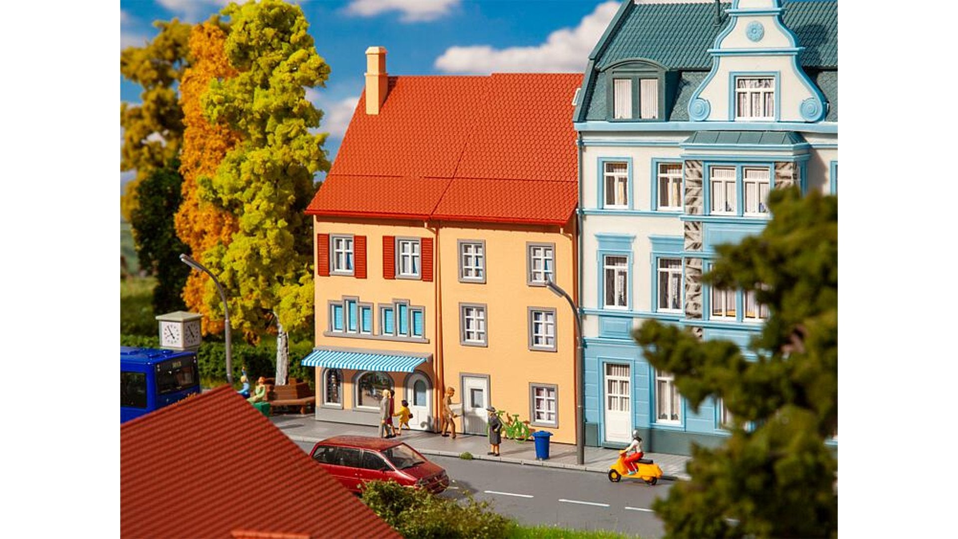 Faller 130711 Small town 2 Relief houses