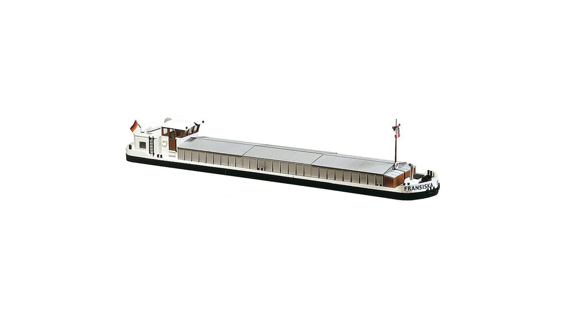 Faller 131006 River cargo boat with dwelling cabin