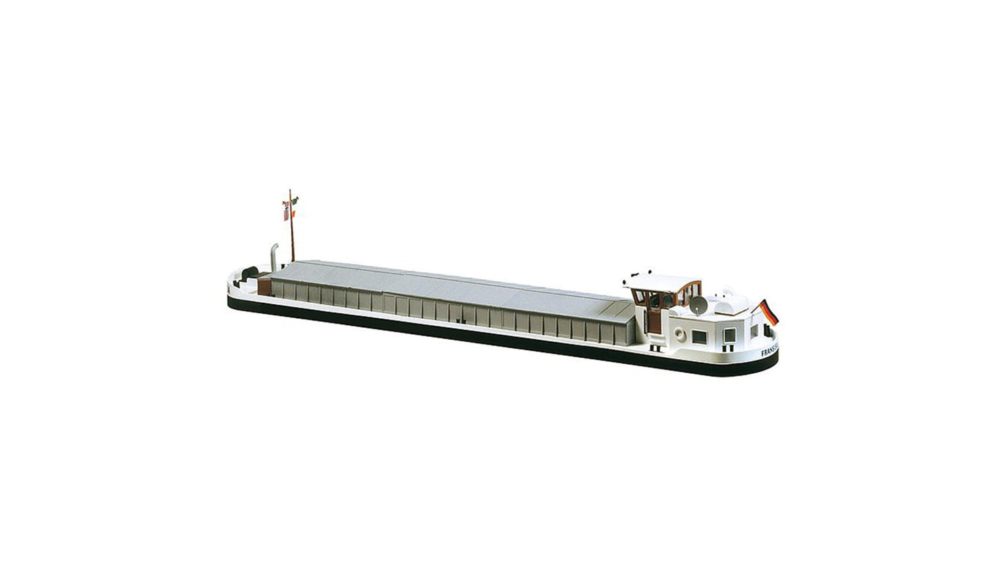 Faller 131006 River cargo boat with dwelling cabin