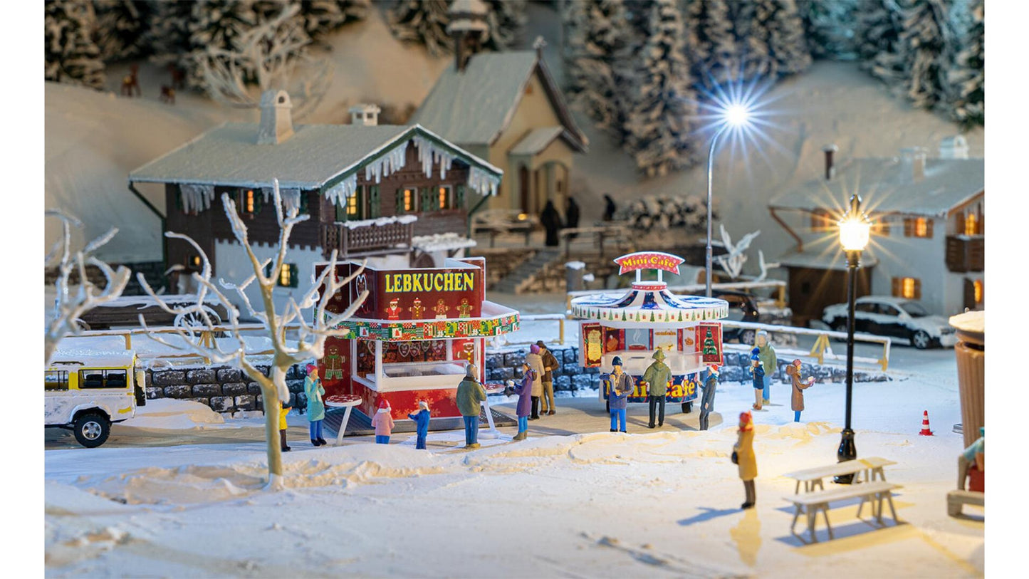 Faller 134001 2 Christmas market stands