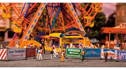Faller 140358 Fairground barriers and signs