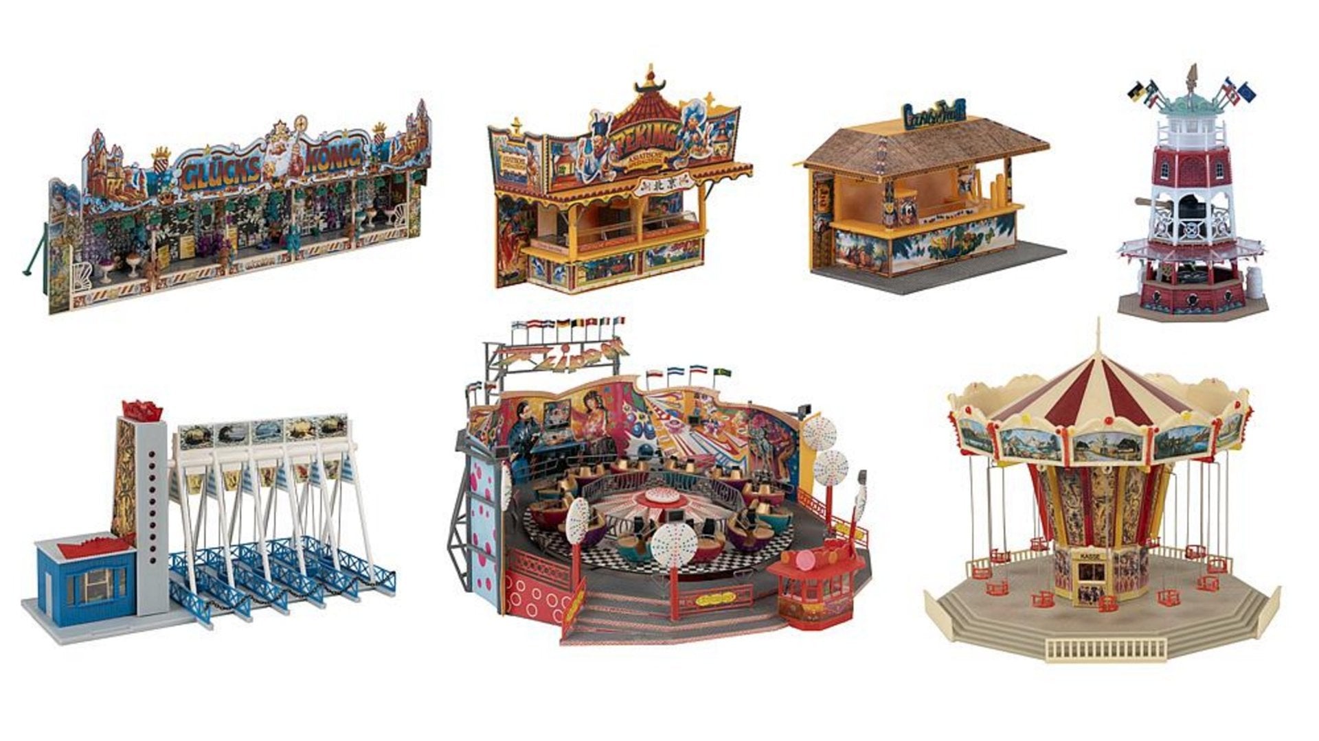 Faller 140460 Funfair fun Funfair set