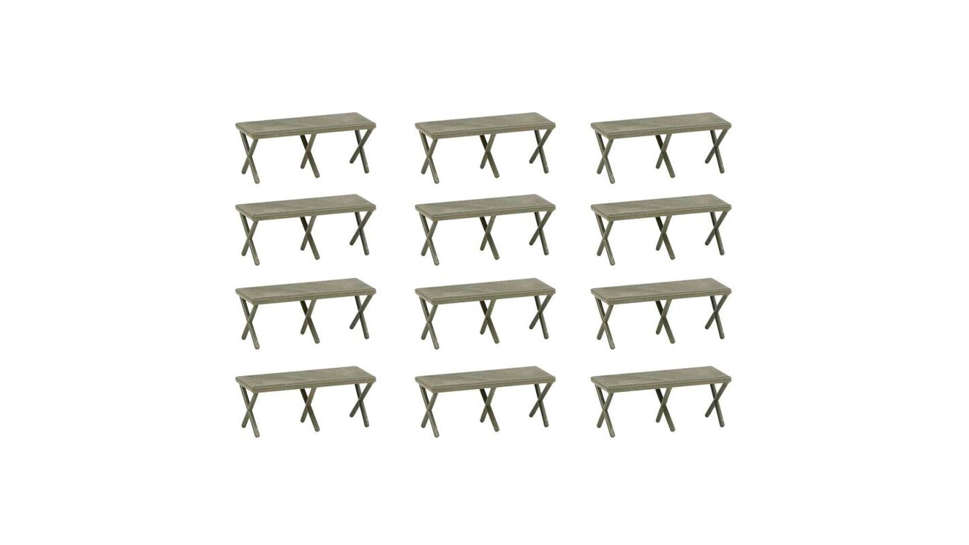 Faller 144071 12 Camp beds