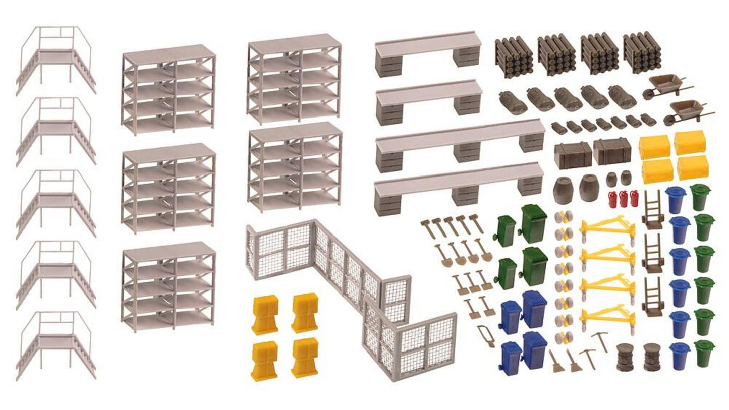 Faller 144111 Hangar with Helicopter