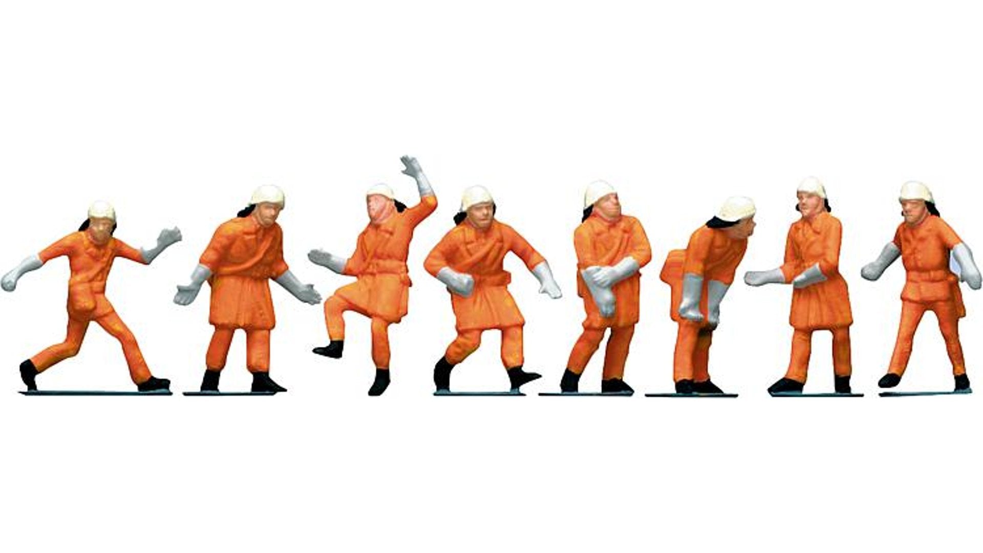 Faller 151036 Firemen, orange uniform