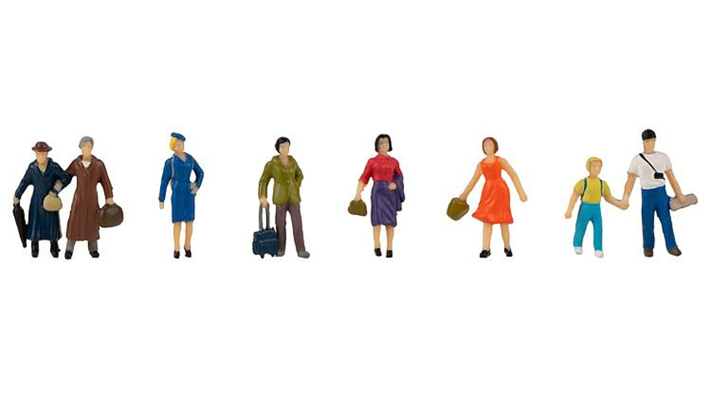 Faller 151616 Waiting passengers