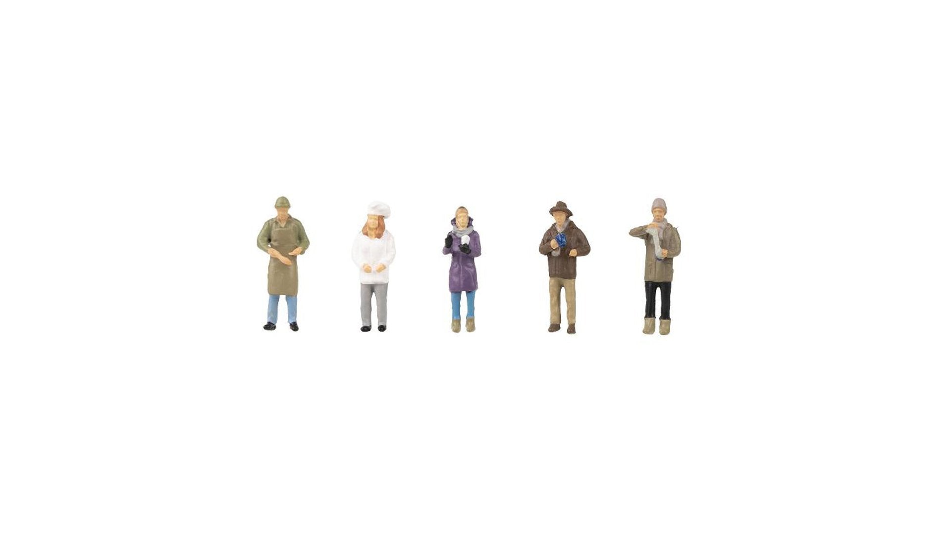 Faller 151649 Christmas Market Vendors