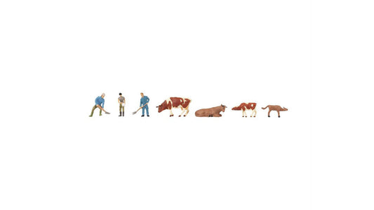 Faller 151673 Farmers and Cows