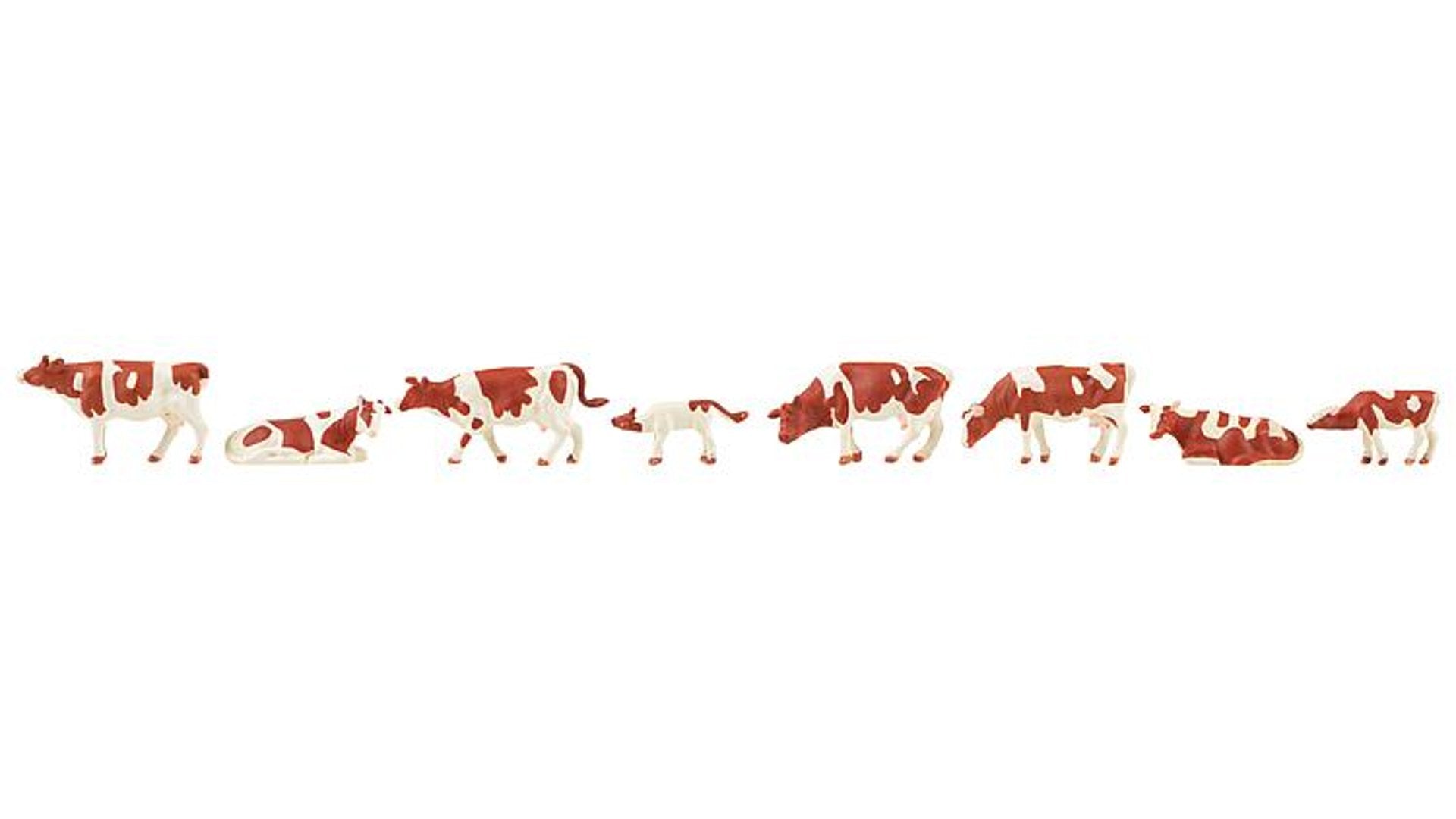 Faller 151903 Cows, brown flecked