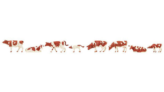 Faller 151903 Cows, brown flecked