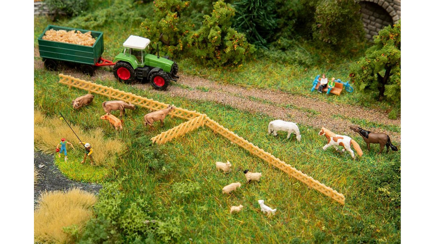 Faller 155911 Cows, horses, sheeps Animal set