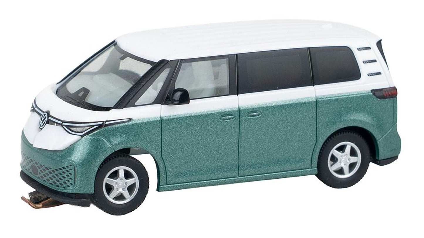Faller FA161422 VW ID. Buzz, green-white (HERPA)