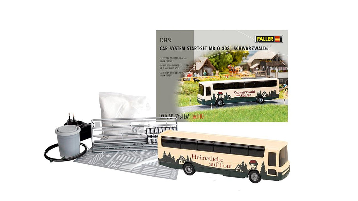 Faller 161478 Car System Start Set MB O 303 Black Forest (WIKING)