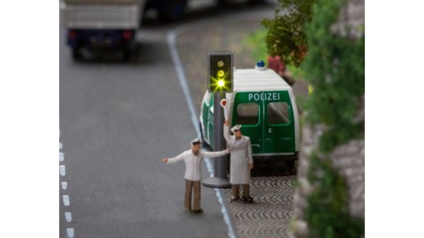 Faller 162060 2 LED Traffic lights with electronics