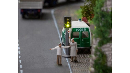 Faller 162060 2 LED Traffic lights with electronics
