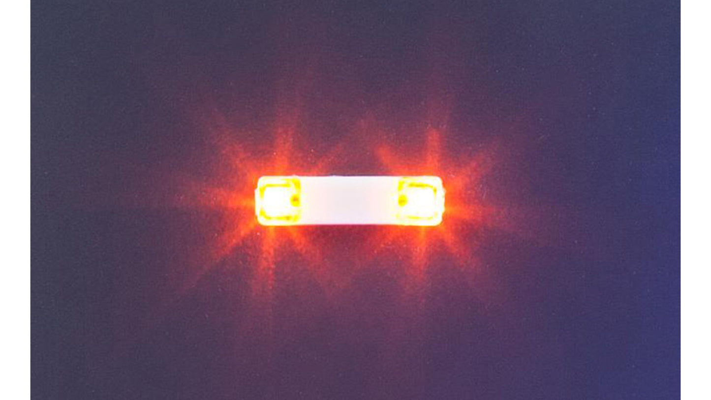 Faller 163760 Flashing lights, 13.5 mm, orange