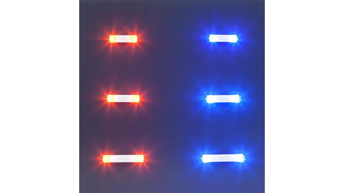 Faller 163760 Flashing lights, 13.5 mm, orange