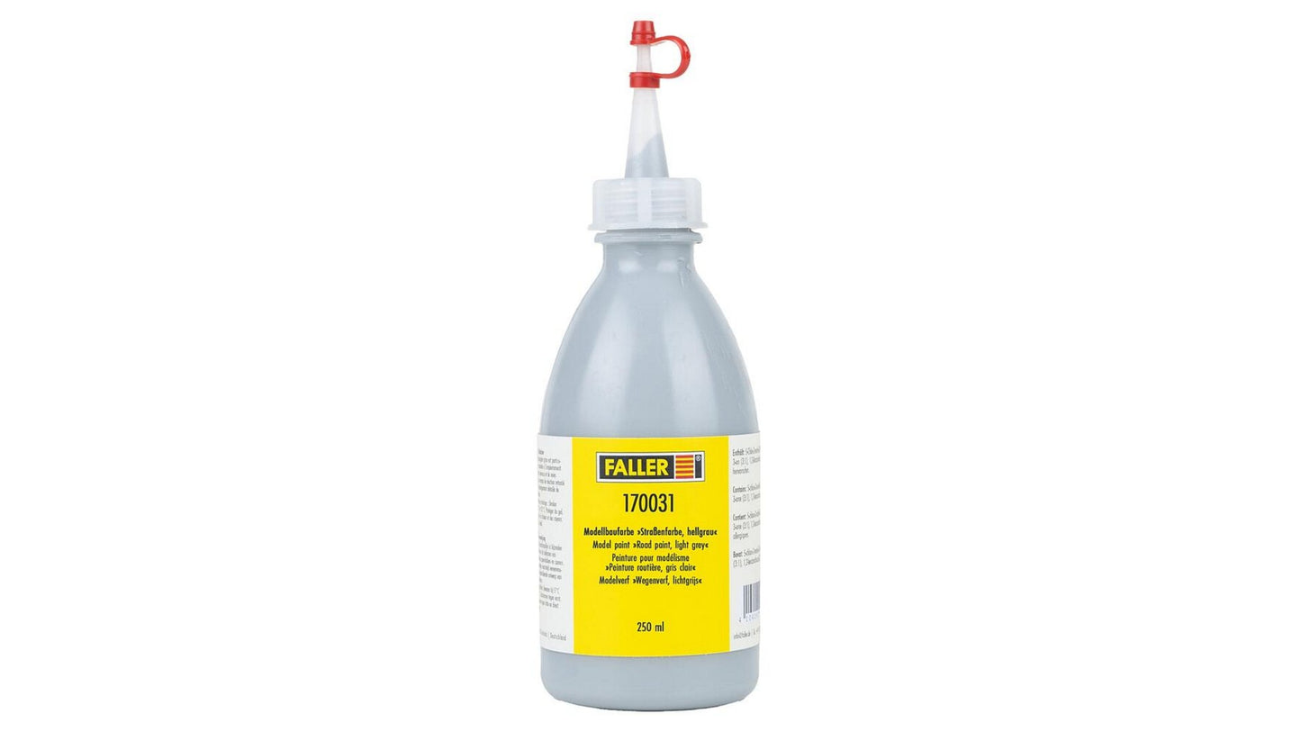 Faller 170031 Model paint Road paint, light grey, 250 ml