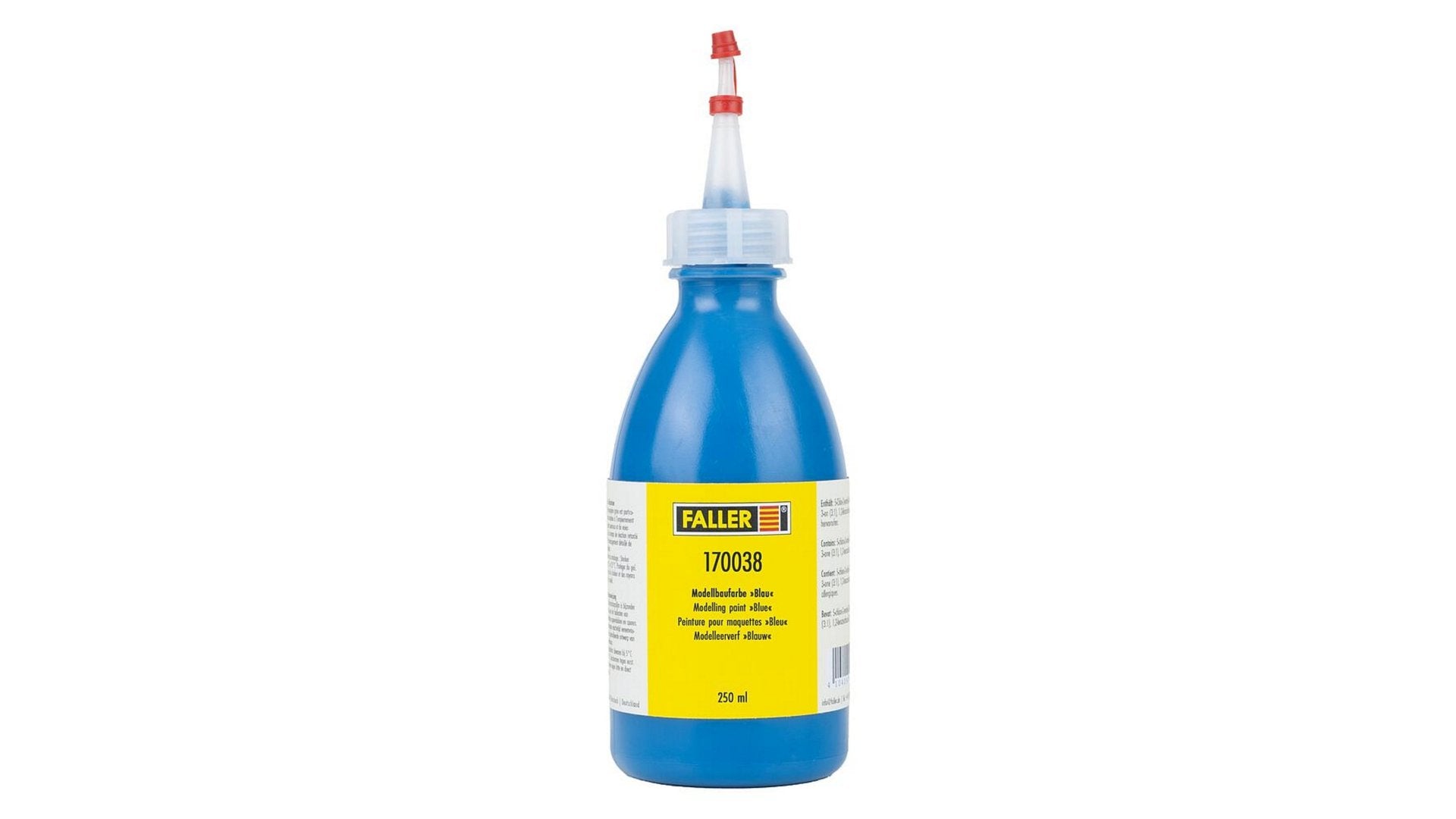 Faller 170038 Modelling paint Blue, 250 ml