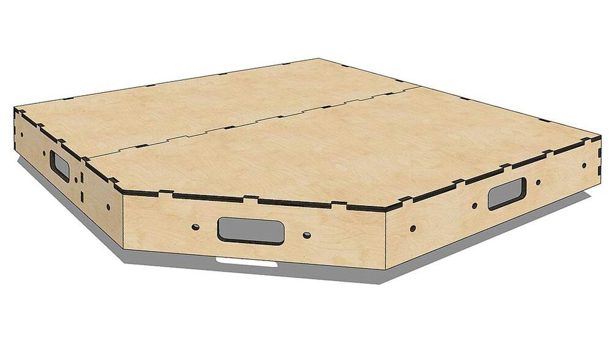 Faller 170102 Corner under the system, 0.75 m x 0.75 m