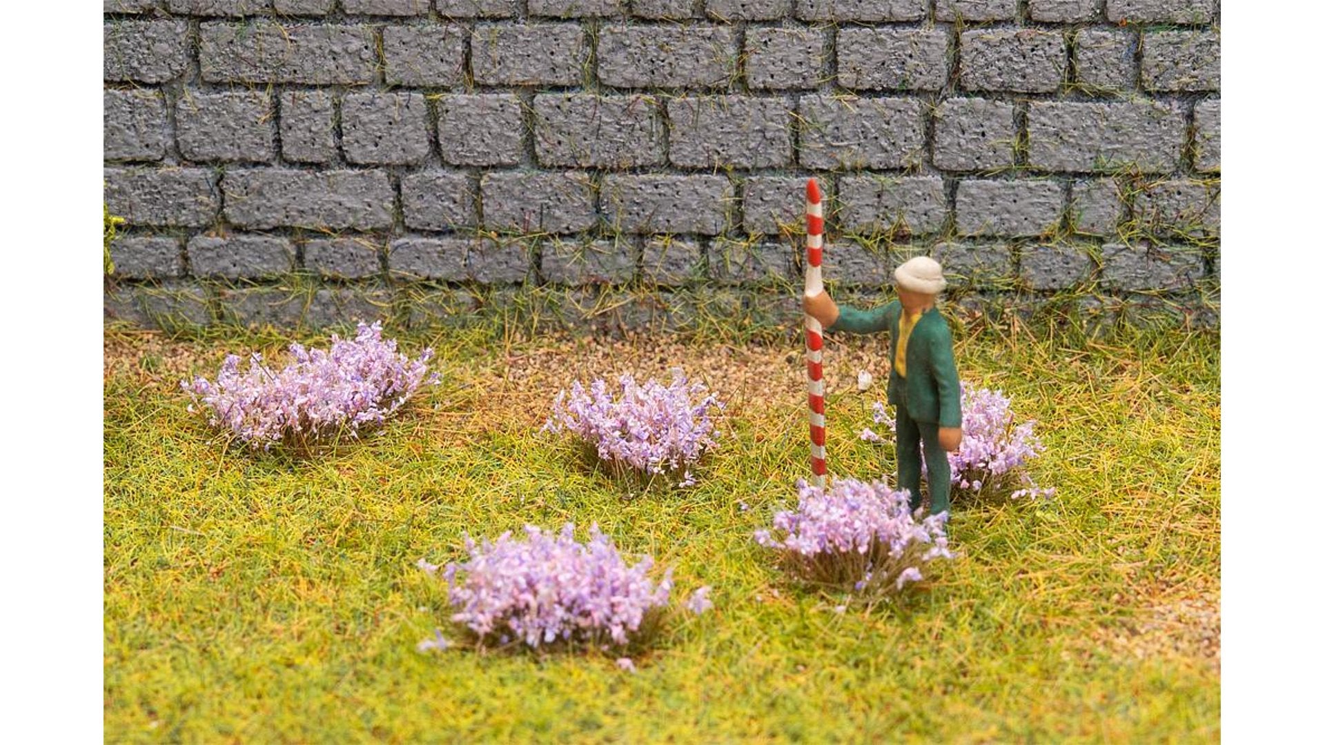 Faller FA171384 Flower clusters, violet