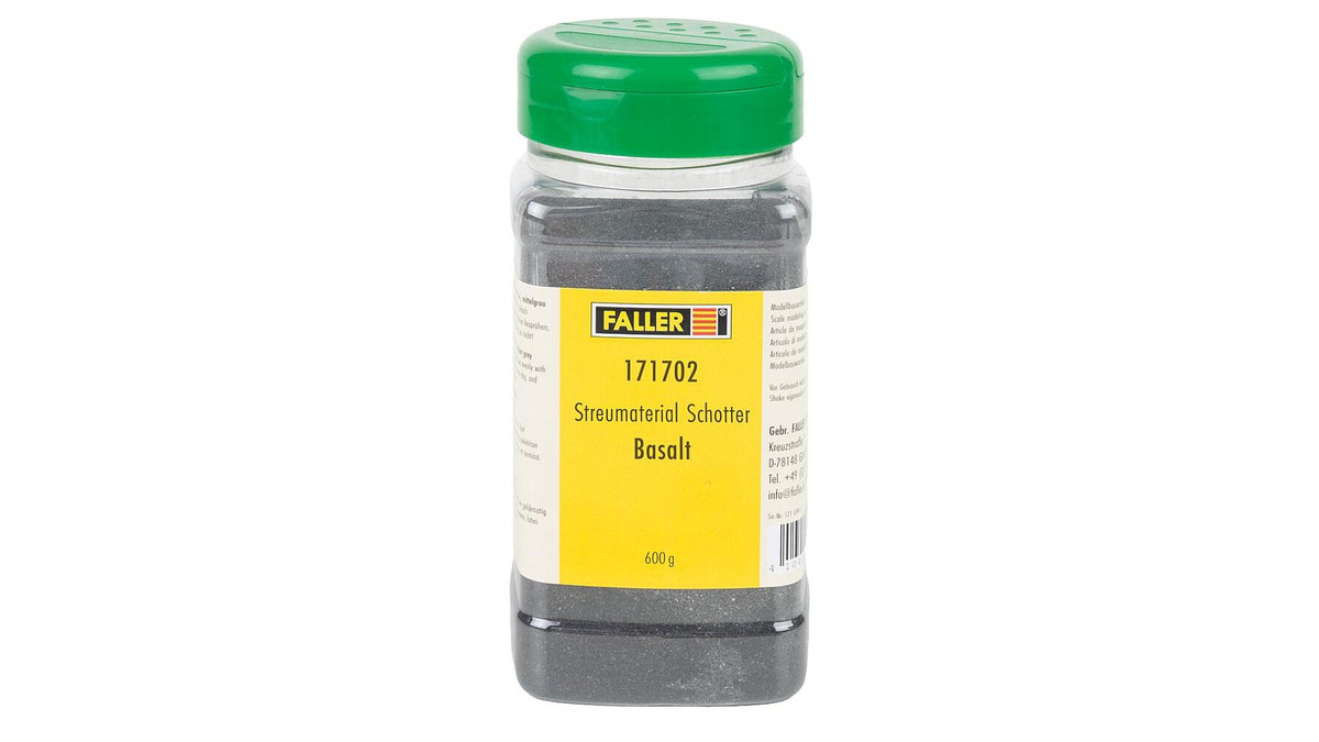 Faller 171702 Gritting material Gravel, basalt, 600 g