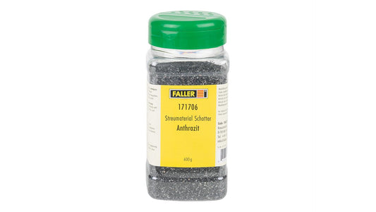 Faller 171706 Gritting material Gravel, anthracite, 600 g