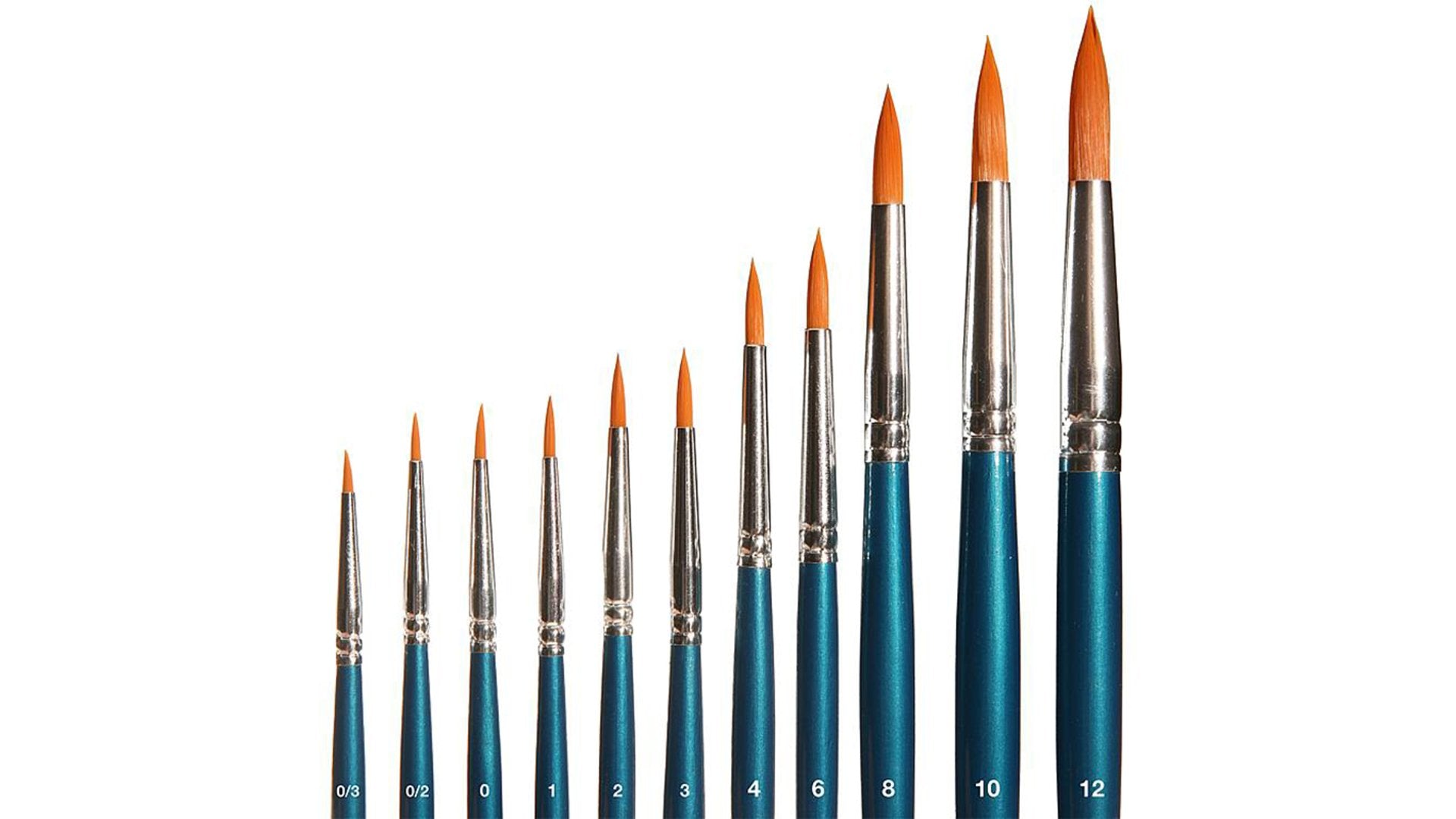 Faller 172148 Round brush, synthetic, size 8
