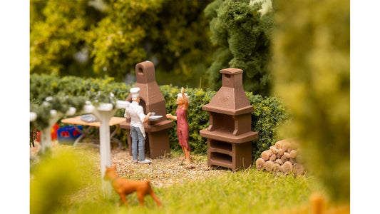 Faller FA180015 2 Garden barbecues