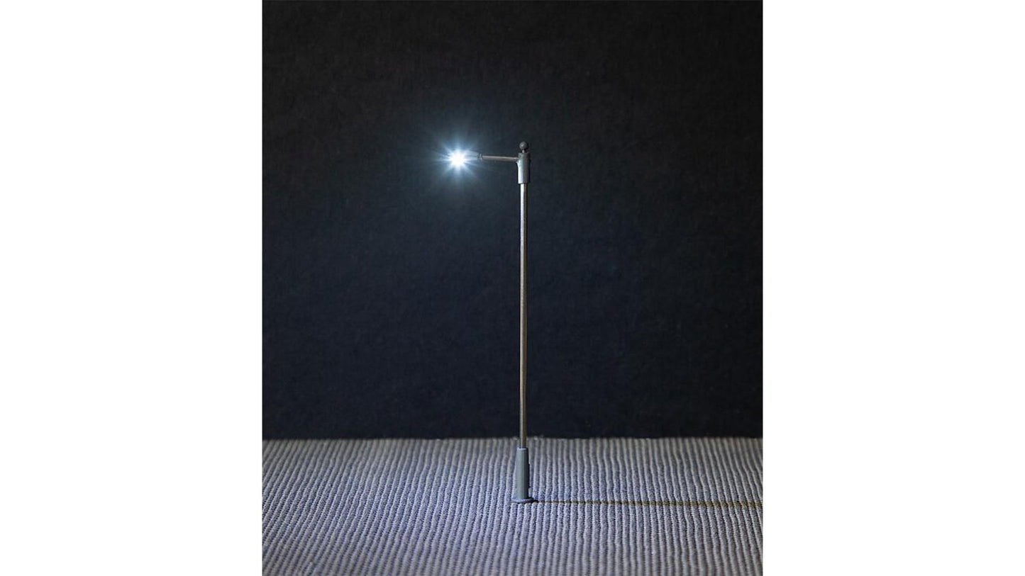 Faller 180102 LED Street light, pole integrated lamps, cold white, 3 pieces