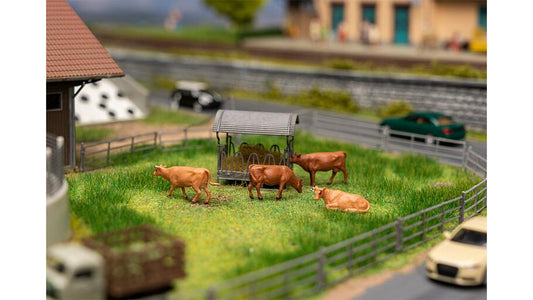 Faller 180235 Cows Figurine set with mini sound effect