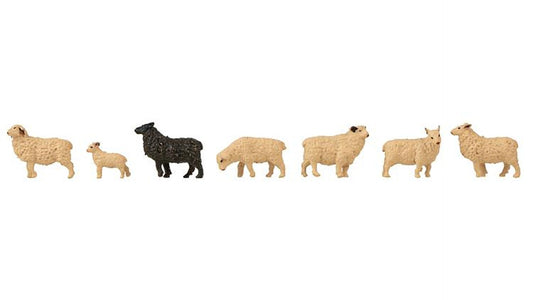 Faller 180236 Sheep Figurine set with mini sound effect