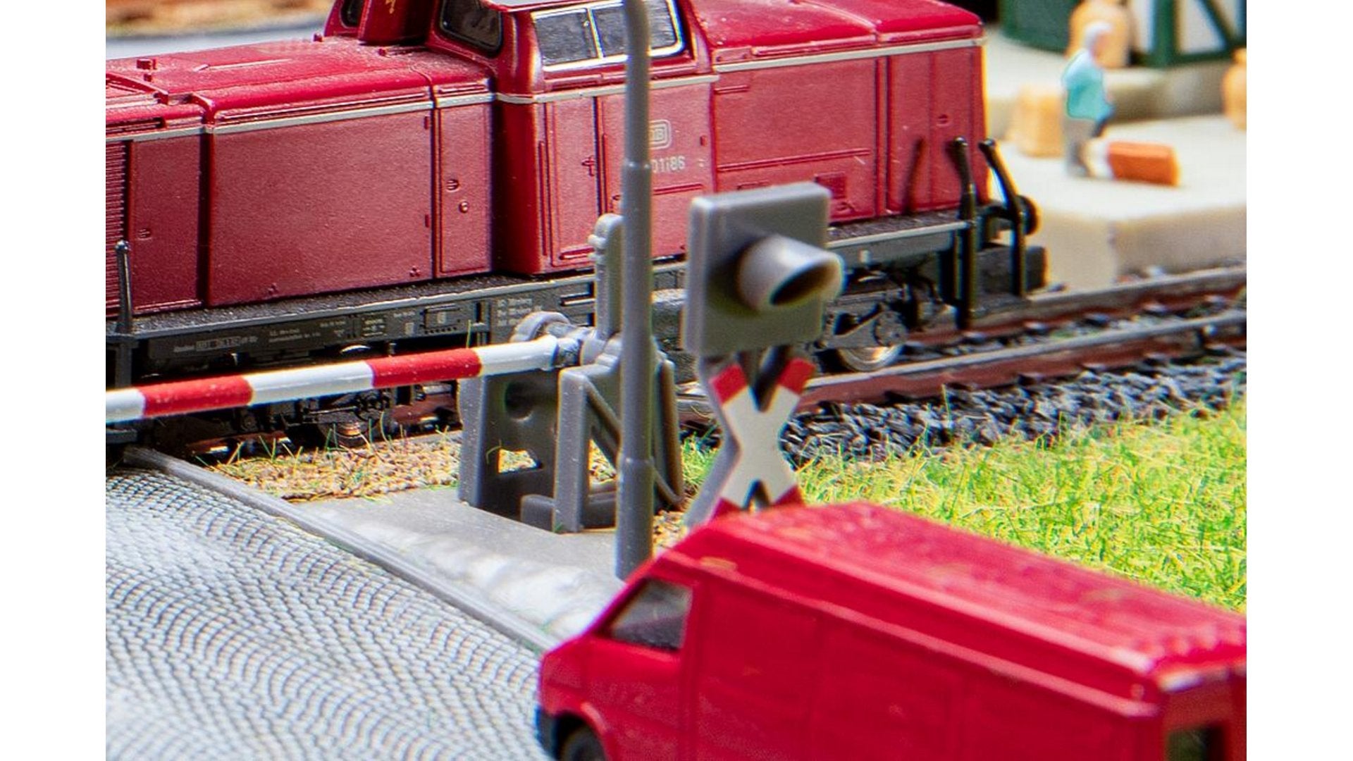 Faller 180259 Railway crossing with bell Mini sound effect