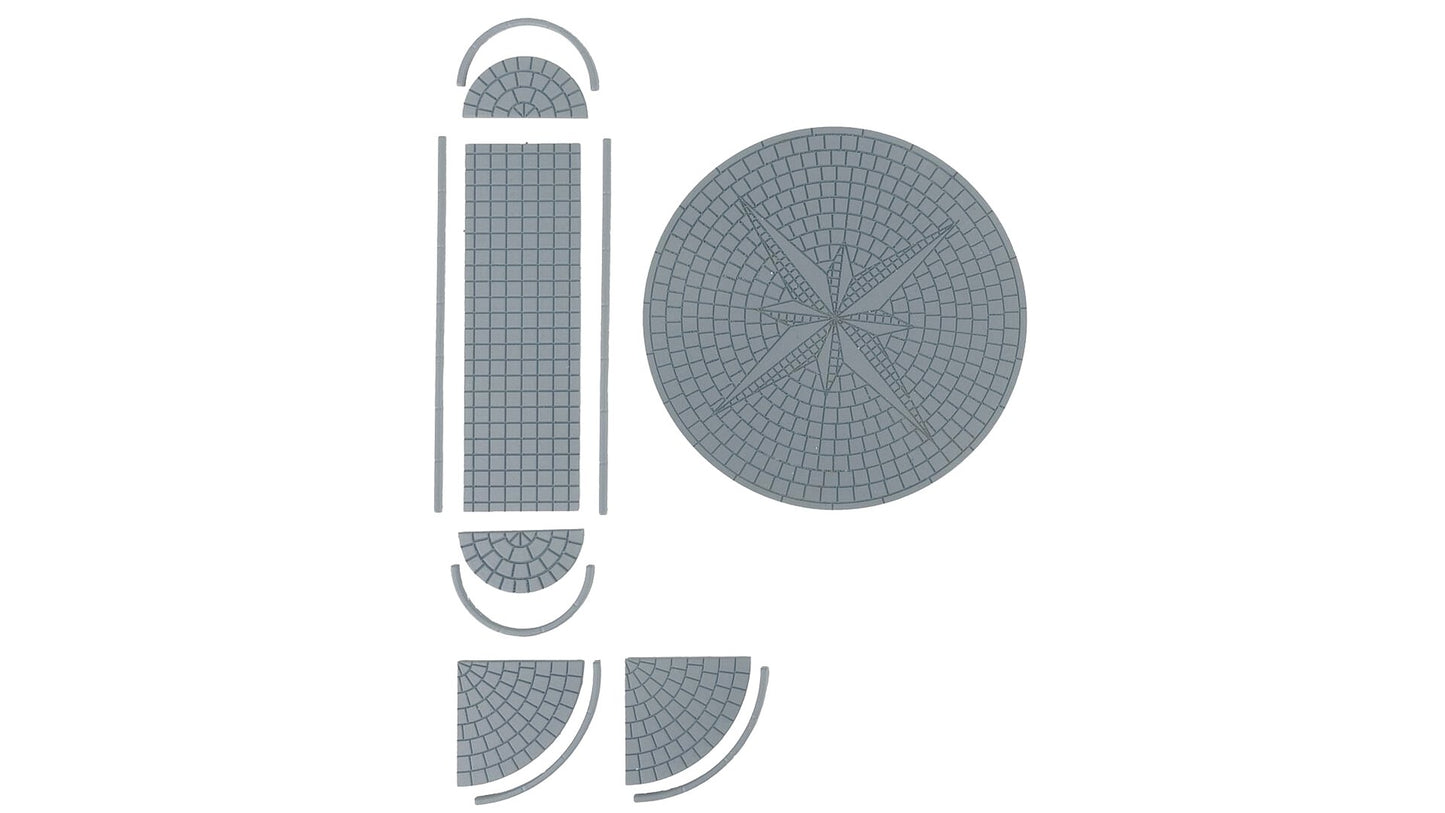 Faller 180277 Mini roundabout and traffic island